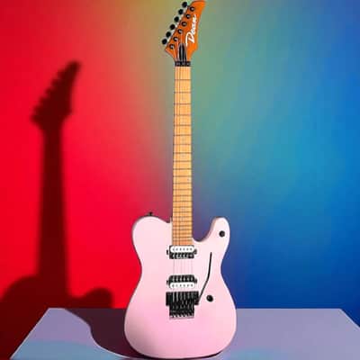 Dean NV24 Floyd Roasted Maple â€œShell Pinkâ€ â€“ 24â€‘Fret NashVegas, Floyd Rose, Seymour Duncan image 2