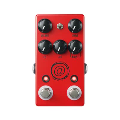 JHS @ The AT+ Plus (Andy Timmons) Drive V2 overdrive effects Pedal - Red image 2