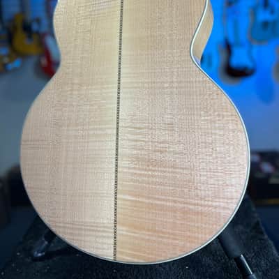 Eastman Guitars AC630 Jumbo Acoustic Guitar - Natural, with Eastman Case, FREE PLEK! 378 image 8