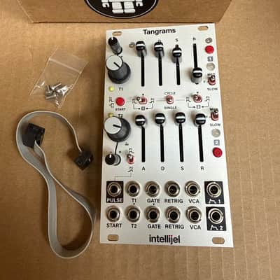 Intellijel Tangrams 3U Dual ADSR / Gate Eurorack Synth Module 2023 - Present - White image 1