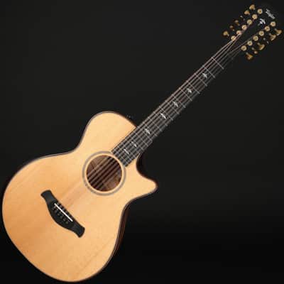 Taylor 652ce Builder's Edition V-Class with Natural Top #1206054107 (2024) image 3