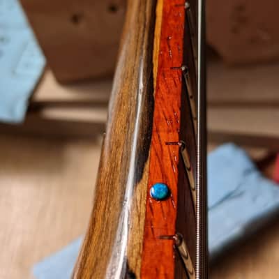 Handmade Harmony Style Floating bridge Electric Semihollow Harmony Tele CC 2021 Shellac image 8