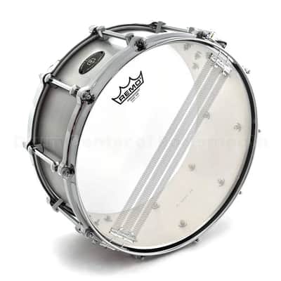 Noble & Cooley Alloy Classic Snare Drum 14x6 Raw w/Cast Hoops image 3