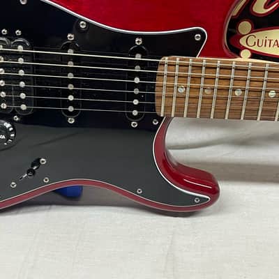 Fender American Select Stratocaster Strat HSS - Crimson Red Electric Guitar image 6