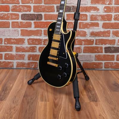 Gibson Les Paul Custom Three Pickup 35th Anniversary Ebony 1989 w/OHSC image 5