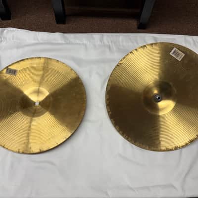 Used 457 Wuhan 14” Pair of Hi-Hat cymbals - sold as is image 2