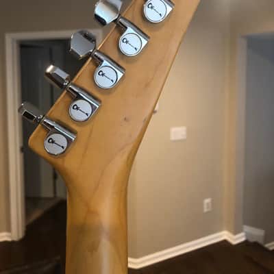 Charvel Charvette Model 200 Reverse Headstock 1990 White image 7