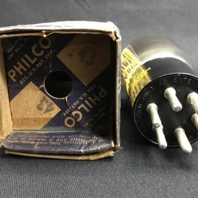 NOS PHILCO TYPE 43 Coke Bottle PENTODE Power VACUUM TUBE Tested USA P.2030-D image 3