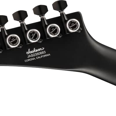 Jackson American Series Soloist SL2 HT Ebony FB Satin Black with Case imagen 6