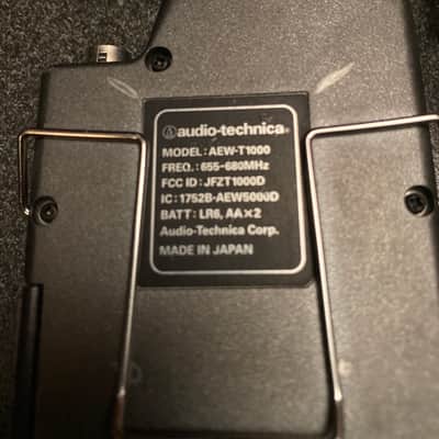 Audio-Technica AEW-T 1000 UHF Tramitter 2010s image 4