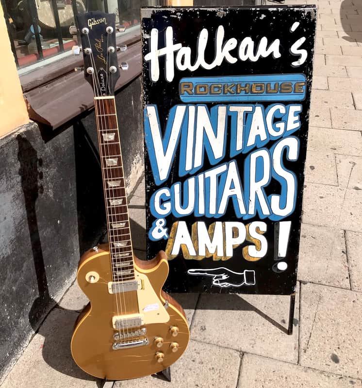 Gibson Les Paul Deluxe 1975 - Goldtop image 1
