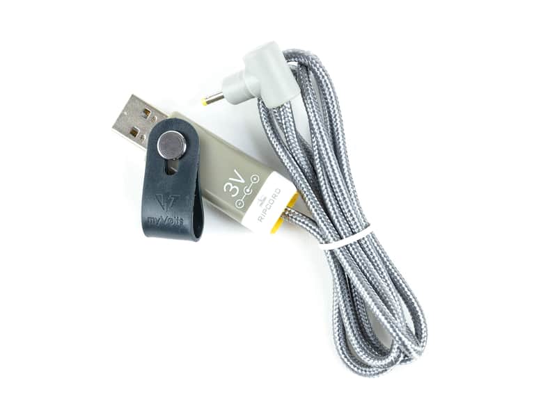 myVolts Ripcord USB to DC Power Cable - 3V (Center Positive) image 1