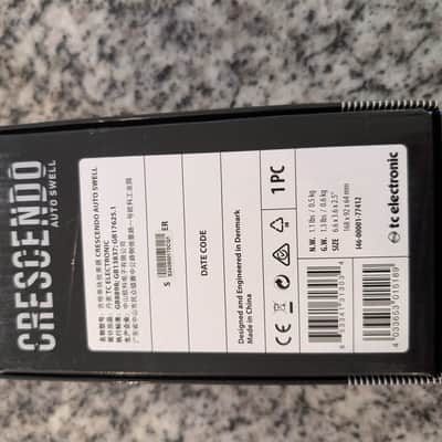 TC Electronic Crescendo Auto Swell 2021 - Present - Black image 1