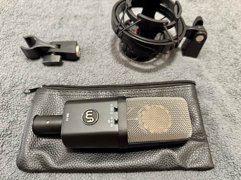 Warm Audio WA-14 Multipattern Brass Capsule Condenser Microphone 2017 - Present Black