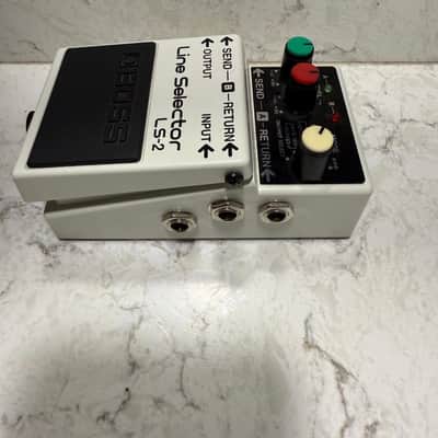 Boss LS-2 Line Selector (Silver Label) 1991 - Present - White image 2