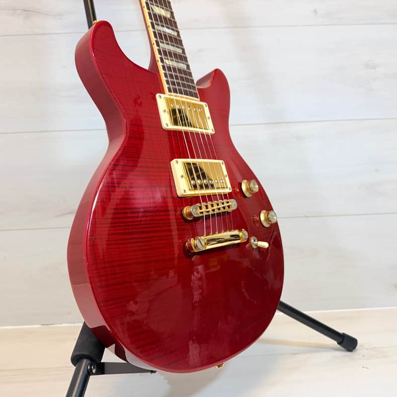 Gibson Les Paul Standard Double Cutaway Plus Top Wine Red Flame Top USA Made w/ Gig Bag 2002 - Wine Red image 1