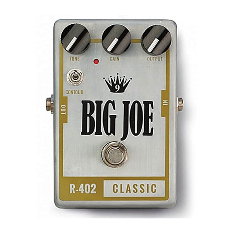 Big Joe Stomp Box Company R-402 | Classic Overdriven Bypass Function Tube Amp Sound Guitar Pedal image 1