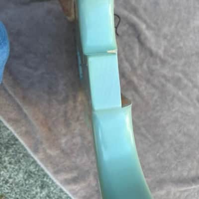 Fender USA Highway One American Strat body with bridge 2007 - Daphne Blue image 12