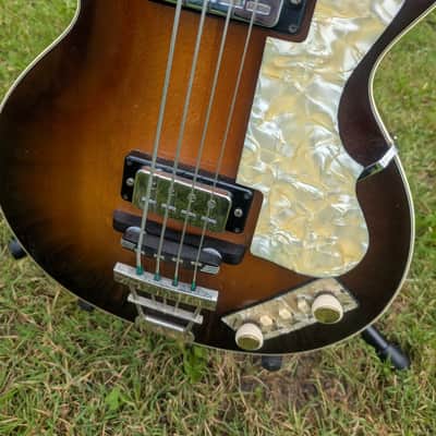 Hofner 500/2 Club Bass 1965 - Tobacco Sunburst image 5