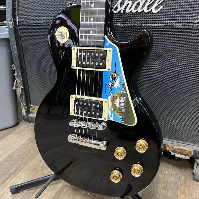 Epiphone Les Paul 100 Signed by Peter Frampton 2019 - Black image 1