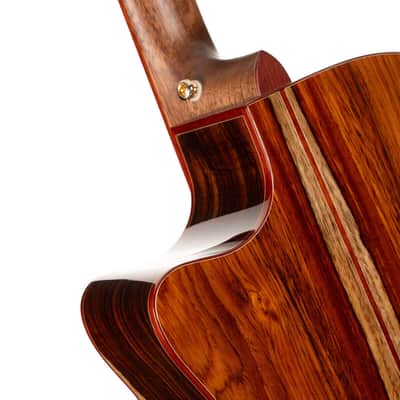 Cort GOLDA10 Gold Series A10 Cocobolo Grand Auditorium Acoustic Electric Guitar image 10