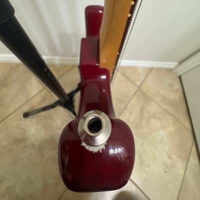 Fender American Deluxe Fat Stratocaster HSS with Rosewood Fretboard 1999 - 2001 - Crimson Transparent image 10