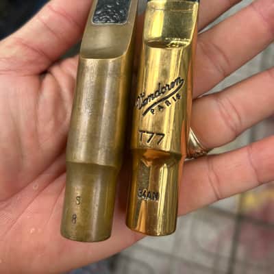Lebayle S8 and Vandoren T55 tenor mouthpieces both for sale - Lacquered and unlacquered image 7