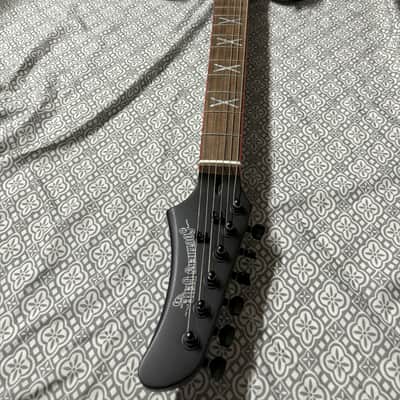 TELECASTER ON STEROIDS / Black Satin w/Red Binding / Like New Condition image 4