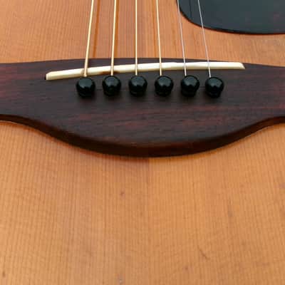1971 Yamaha FG180 Red Label (New Frets Installed)+Yamaha Original Rocket Case image 21