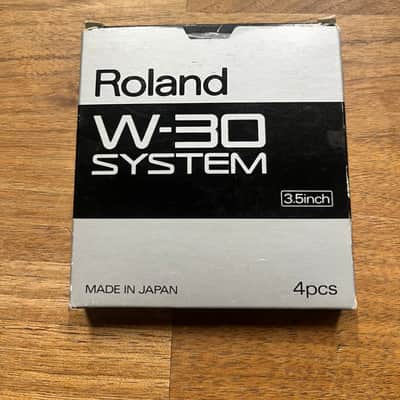 Roland W-30 System Data Disk 4pc Set 3.5in 1988