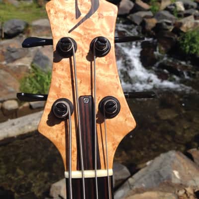 D Huff Guitars 4 String 32" Scroll Bass image 11