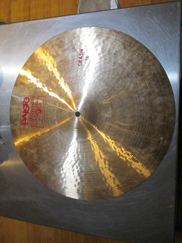PAISTE 2002 Rock Crash 18” Cymbal Switzerland image 1