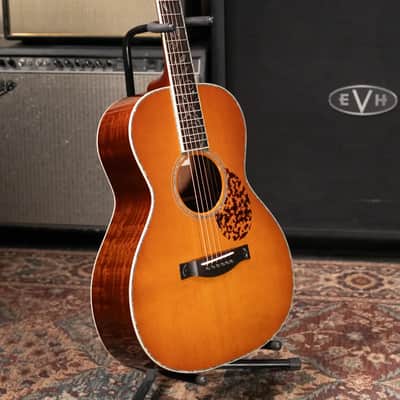 Santa Cruz H13 42 Style Acoustic Guitar - Orcas Island Cedar/Waterfall Bubinga with Hardshell Case image 21