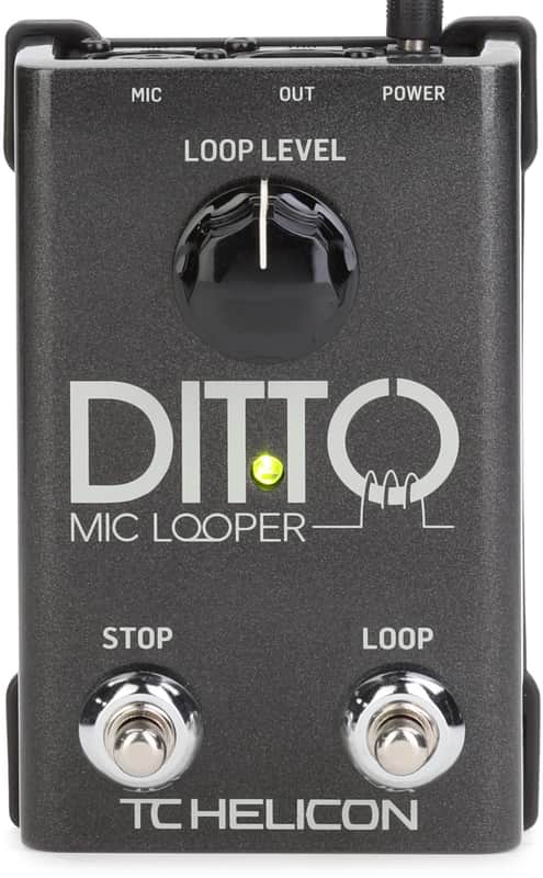 TC-Helicon Ditto Mic Looper Pedal image 1
