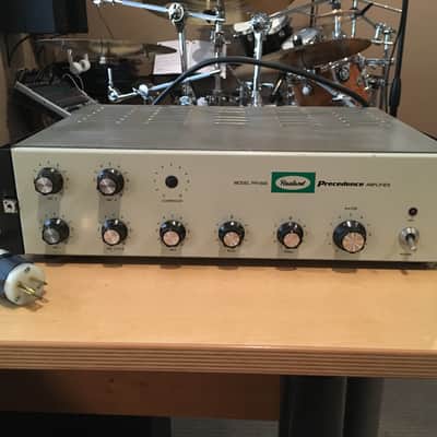 Rauland Precedence PR1606 Amplifier PA System 4 Mic XLR image 1