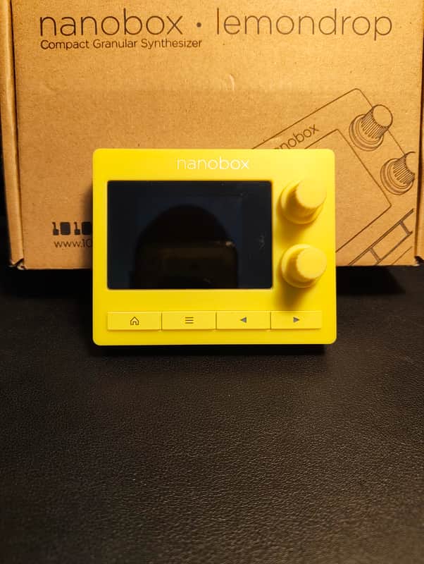 1010 Music Lemondrop Nanobox 4-Voice Granular Synthesizer 2022 - Present - Yellow image 1