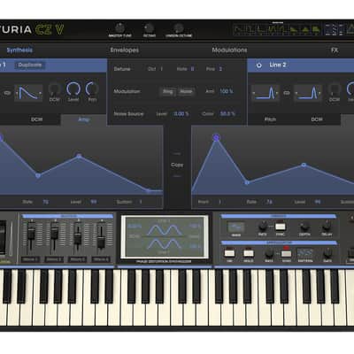 Arturia CZ V Casio '80s Synthesizer Virtual Instrument Software image 2