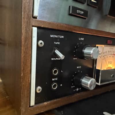 TEAC A-4010SL Stereo Reel to Reel Tape Recorder Tested Record/Play image 5