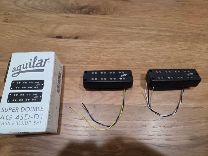 Aguilar AG 4SD-D1 Super Double Bass Humbucker Set 2017 - Present - Black image 1