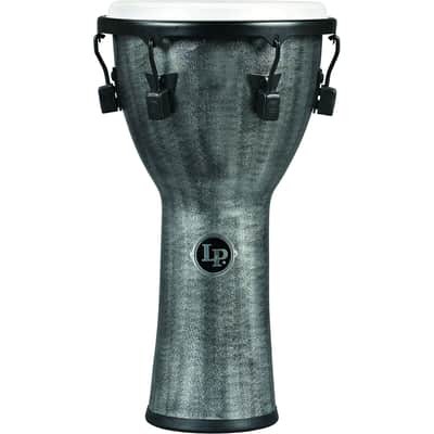 Latin Percussion LP726G, TUNED DJEMBE 11in Synthetic Shell, SYN HEAD, Gray -NEW image 1