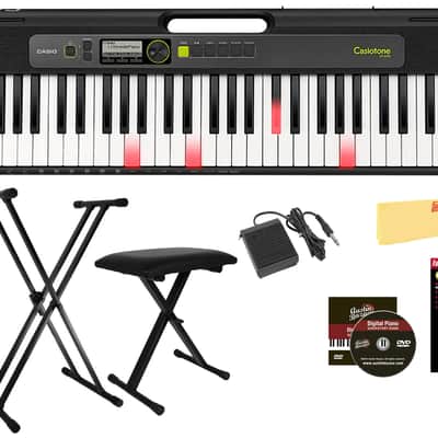 Casio LK-S250 Casiotone 61-Key Lighted-Key Keyboard w/ Stand