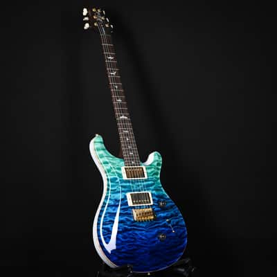 PRS Custom 24 Wood Library w/ 10-Top, Brazilian Rosewood, & 58/15 LT Pickups- Blue Fade 2026 (0423893) image 15