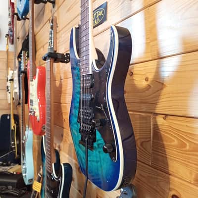 Ibanez RG450QMB-SPB - Sapphire Blue image 9