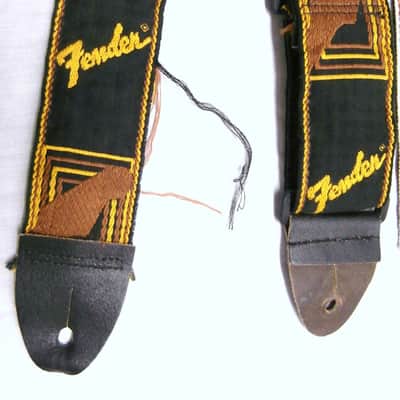 1980/90's Fender USA Fabric Guitar Straps - Set of Three image 7