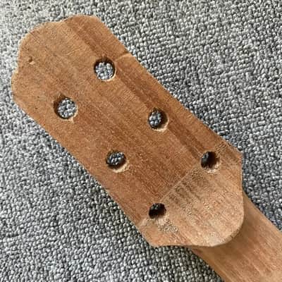 Mahogany Wood Acoustic Guitar Neck, with 20 Frets Rosewood Fingerboard image 6