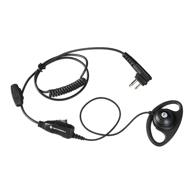 Motorola HKLN4599 D-Style Earpiece with Inline Microphone for Motorola Two-Way Radios image 1