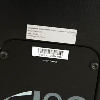 NEXO GEO S1210 2-Way Passive Loudspeaker (PAIR) CG014XH imagen 11