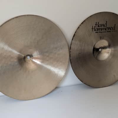 Sabian 14" HH Hand Hammered Regular Hi-Hat Cymbals (Pair) 1992 - 1998 - Natural image 15