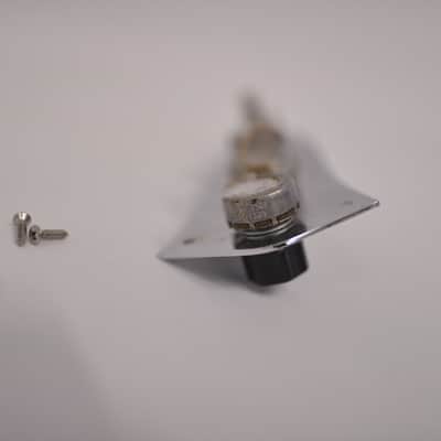 1973 Vintage Fender Jazz Bass Control Plate Pots Cap Knobs JBass Guitar 1970's Wiring Harness image 7