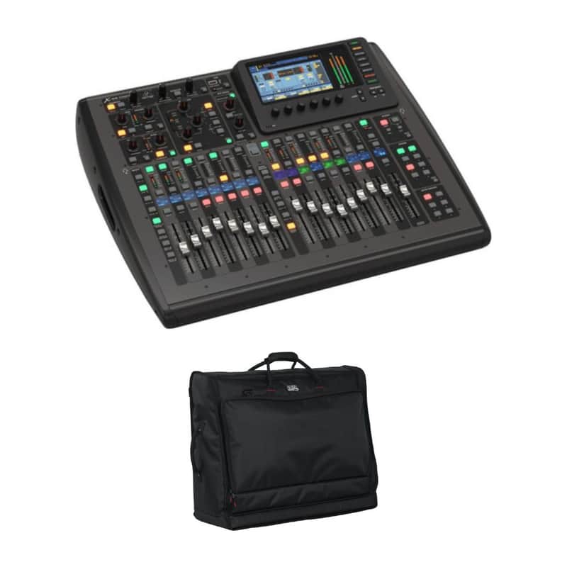 Behringer X32 COMPACT 16 x 8 Digital Mixing Console Bundle with Gator G-MIXERBAG-2621 - Padded Carry Bag for Large Format Mixers (26 x 21 x 8.5") image 1